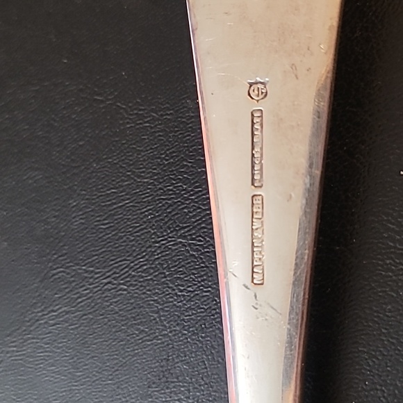 Antique Silverplate Large Serving Spoon - Picture 11 of 12